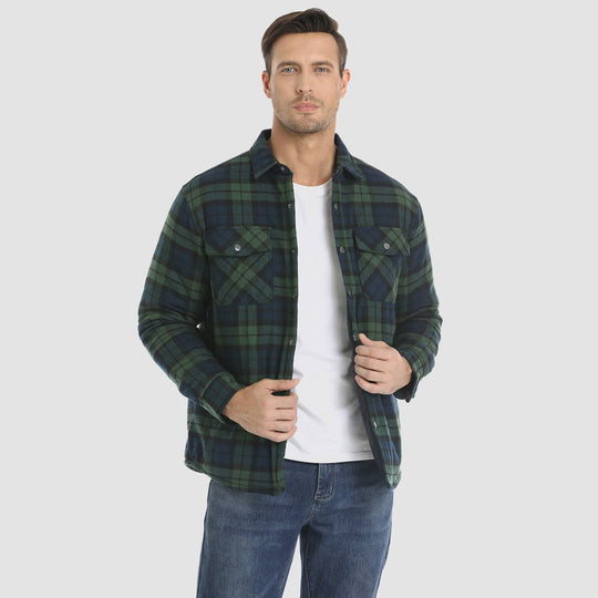 EB | Herren Flanellhemdjacke