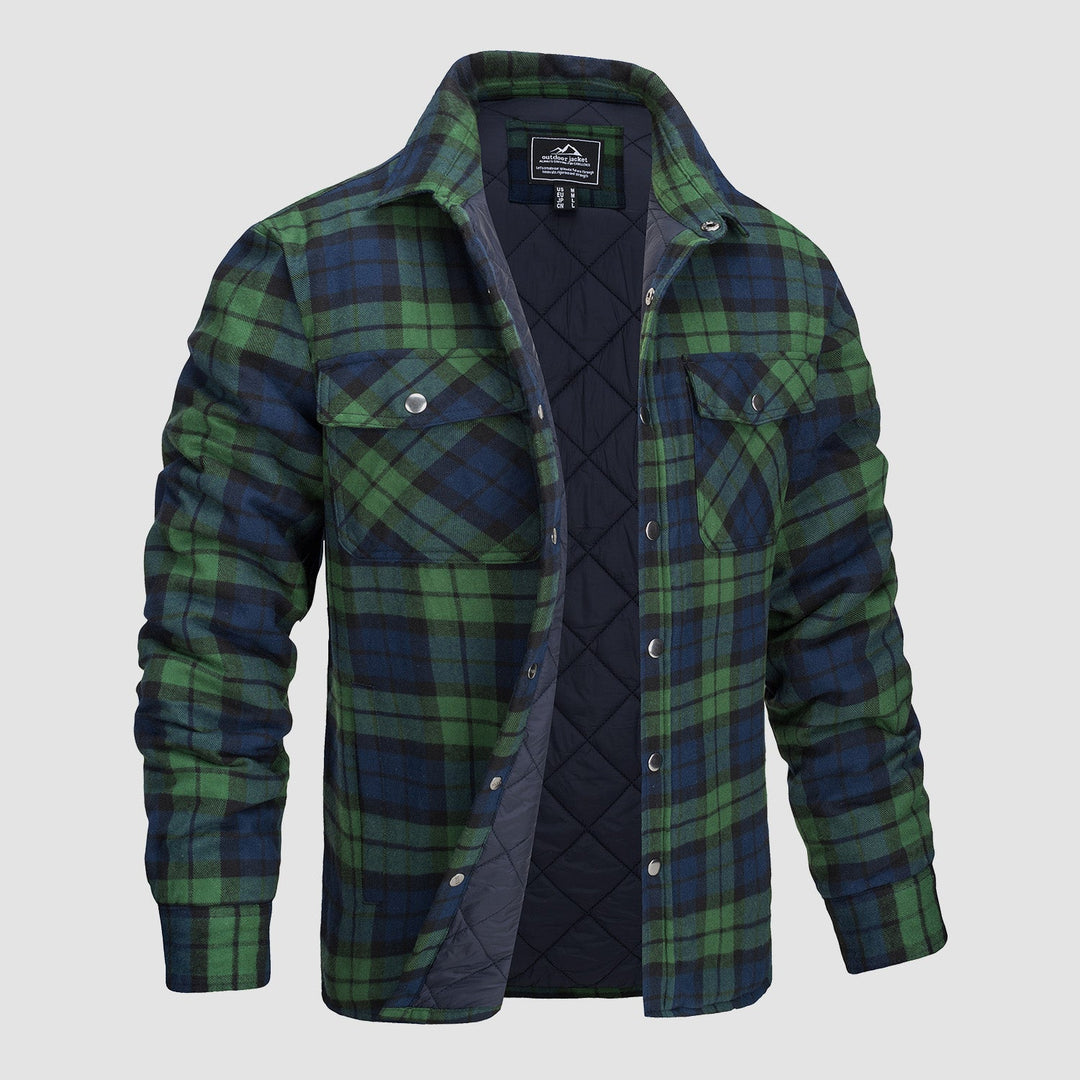 EB | Herren Flanellhemdjacke