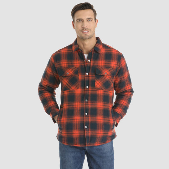 EB | Herren Flanellhemdjacke