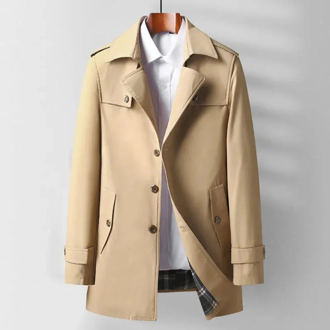 EB | Klassischer Mid-Length Trenchcoat