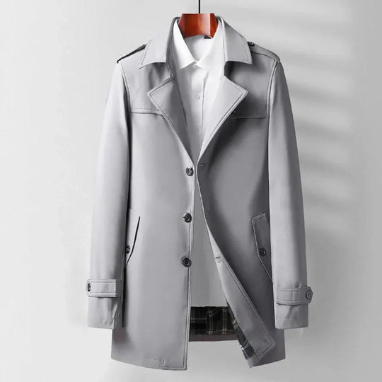 EB | Klassischer Mid-Length Trenchcoat