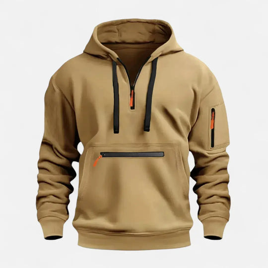 EB | Strick Zip-Up Kapuzenpullover