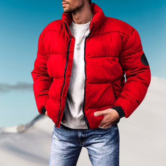 EB | Klassische Herren Winter Pufferjacke mit modernen Details