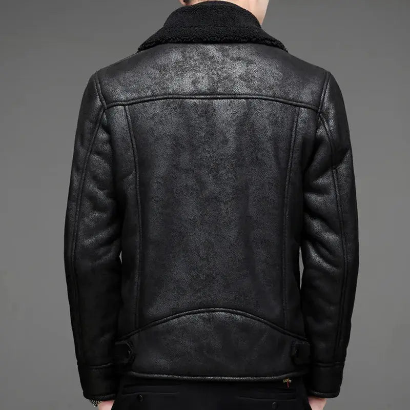 EB | Vintage Schaffell Pilotjacke