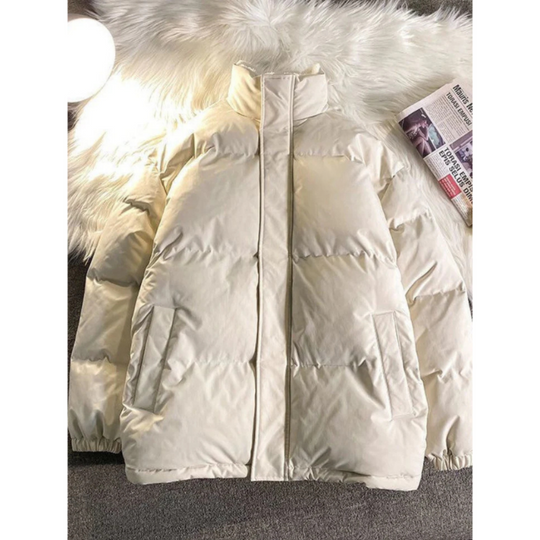 EB | Warme Stehkragen Pufferjacke für Herren Winterbekleidung