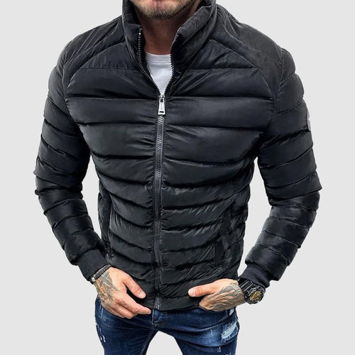EB | Isolierte Slim Fit Herren Pufferjacke für kalte Jahreszeiten