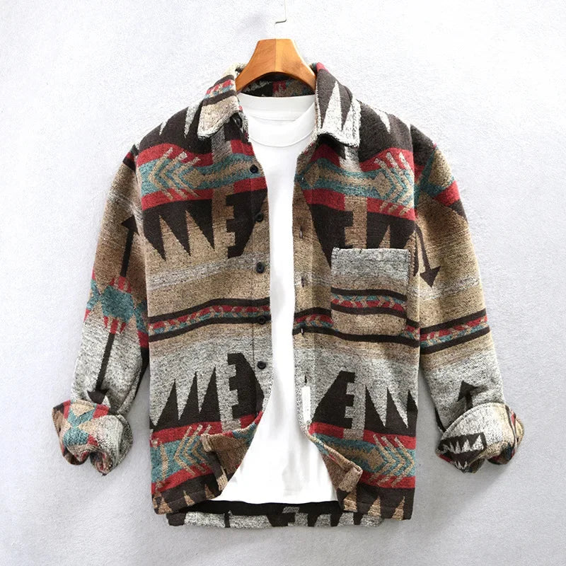 EB | Aztekenjacke im Hemdenstil