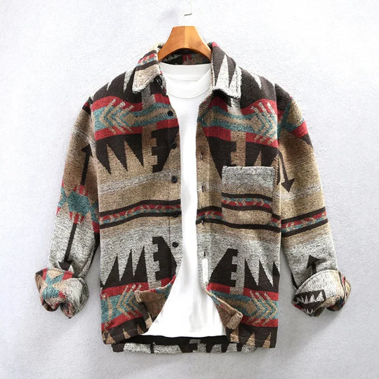 EB | Aztekenjacke im Hemdenstil