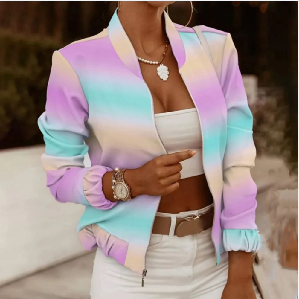 EB | elegante bedruckte Sommerjacke
