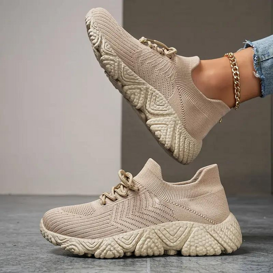 Mesh-Sneaker - Orthopädisch - Slipper - Slip-Sneaker - Damenschuhe EB