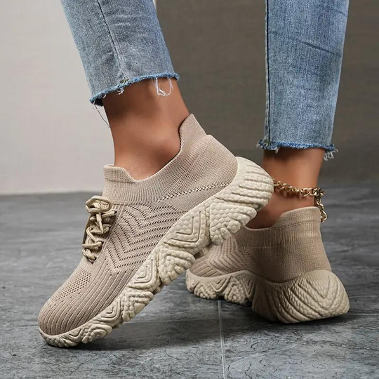 Mesh-Sneaker - Orthopädisch - Slipper - Slip-Sneaker - Damenschuhe EB