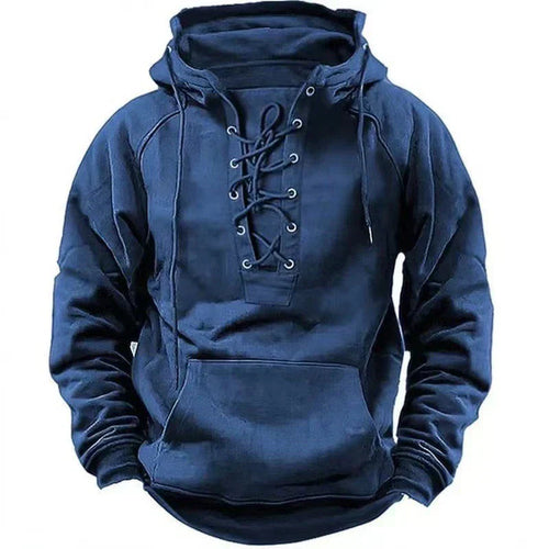 EB | Hoodie - Bequemer & Stilvoller Pullover mit Kapuze und Schnürung für den Herbst