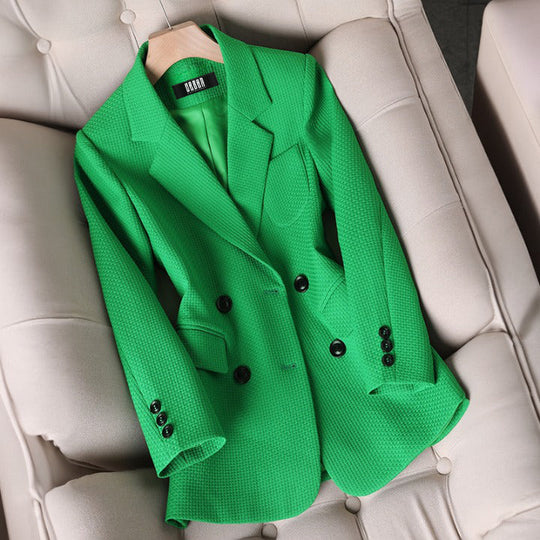 EB | Damen Kariertes Blazer für Den Herbst
