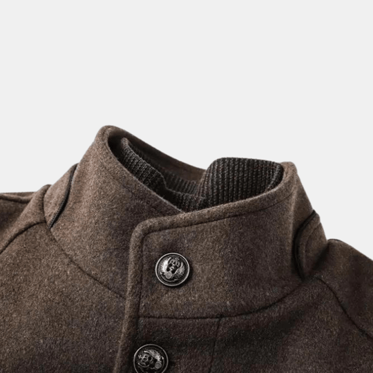 EB | Hochgeschlossener Wintermantel mit Erhöhter Eleganz