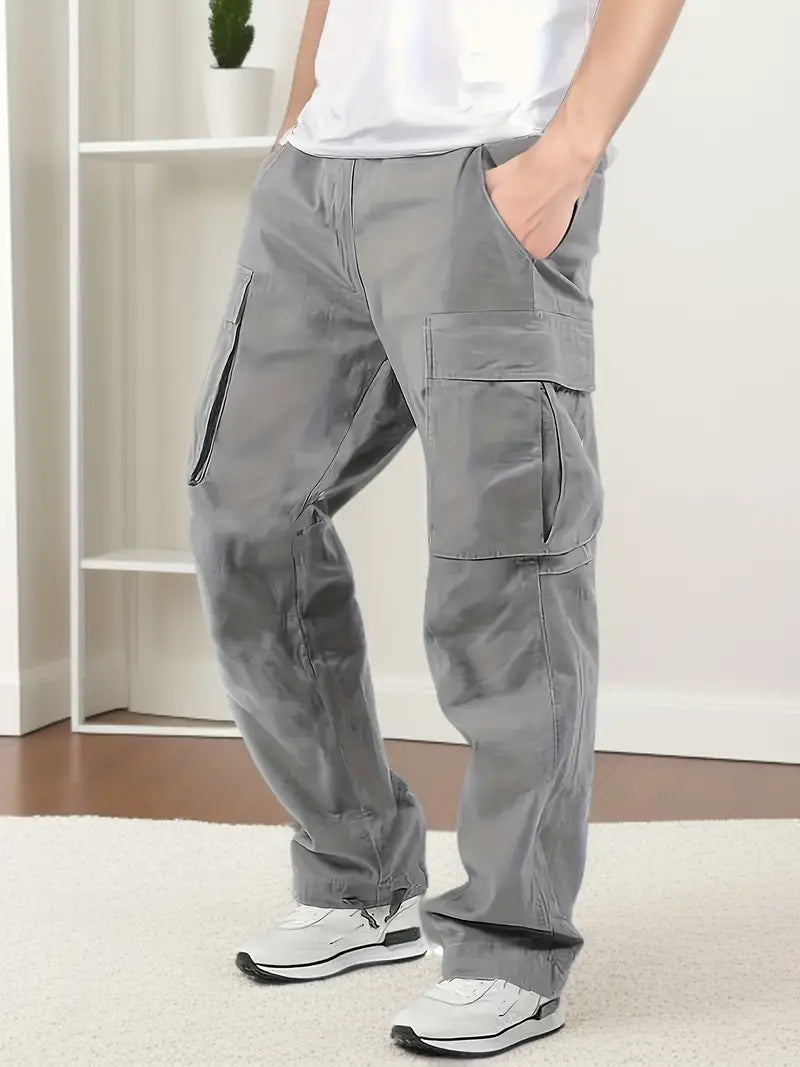 EB | Lässige Jogginghose Herren mit Elastischem Bund und Taschen