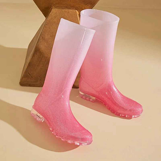 EB | Waden Regenstiefel - Wasserfestes Gradient Design für Frauen
