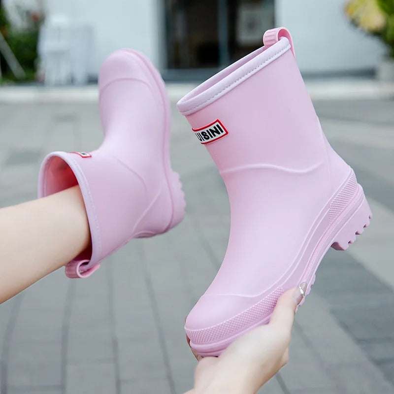 EB | Mid-Cut Wasserdichte Regenstiefel für Frauen – Stilvoll & Funktional