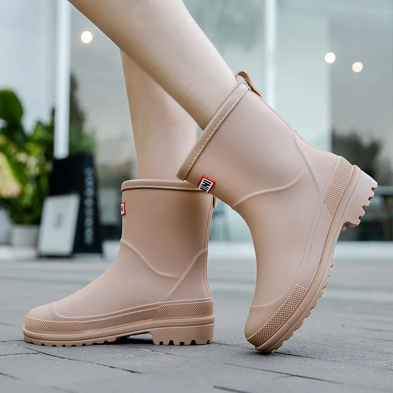 EB | Mid-Cut Wasserdichte Regenstiefel für Frauen – Stilvoll & Funktional