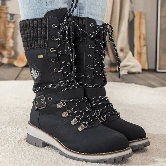 EB | Midi-Tube Martin Boots für Frauen – Stylisch & Gemütlich für den Winter