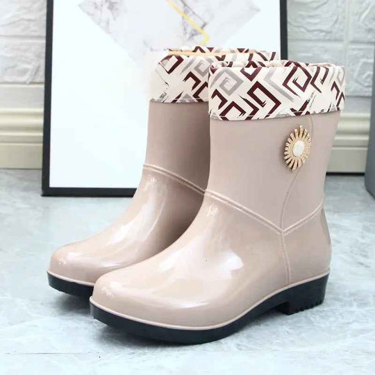 EB | Regenstiefel - Wasserdichtes Pvc mit Fleece-Futter für Komfort