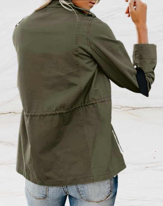 EB | Langärmlige Jacke mit Vier Taschen für Frauen