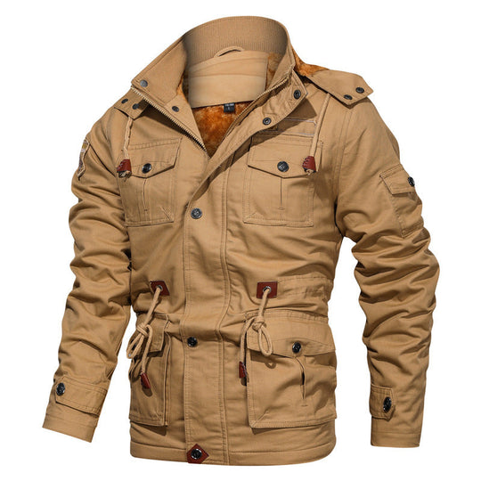 EB | Stil Baumwolljacke für Männer mit Fleece-Futter