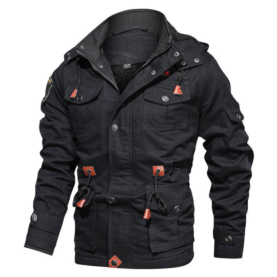EB | Stil Baumwolljacke für Männer mit Fleece-Futter
