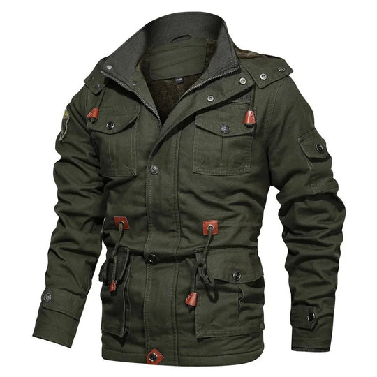 EB | Stil Baumwolljacke für Männer mit Fleece-Futter