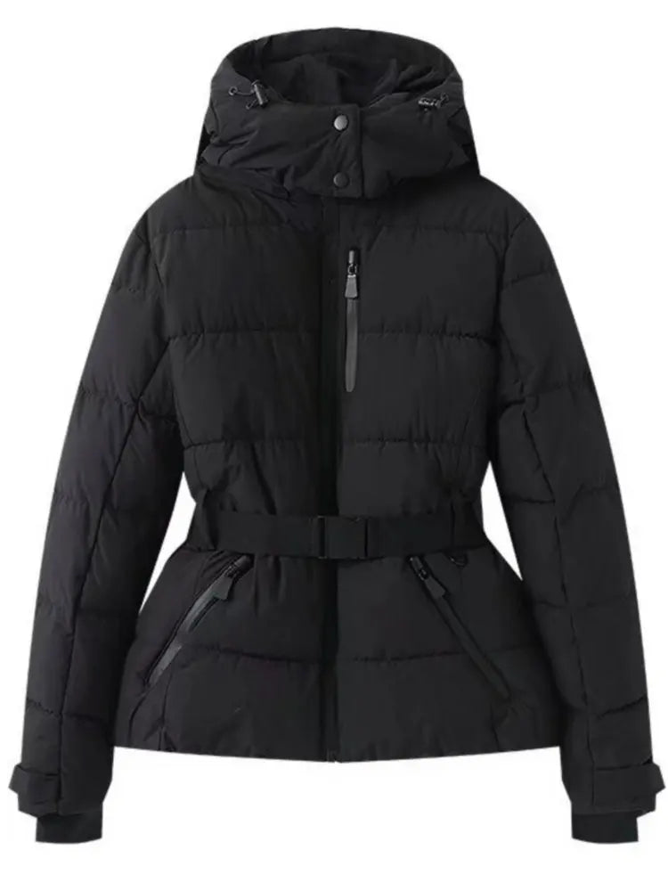 EB | Modische Skijacke mit Taillenbund