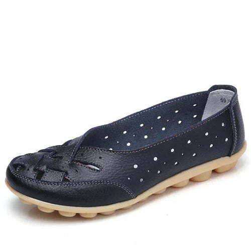 Ultrabequeme Lederballerinas EB