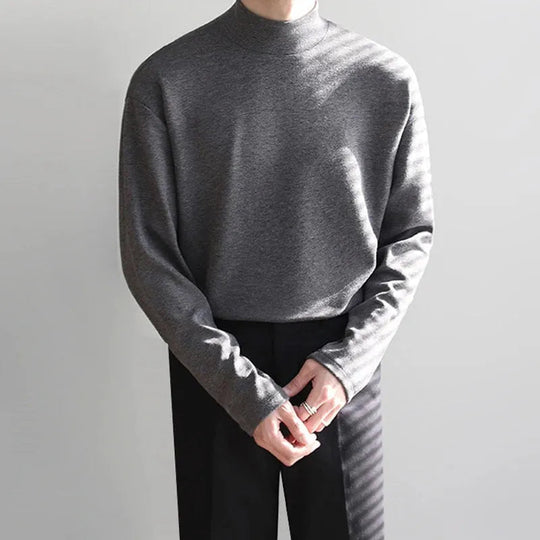 EB | Stehkragenpullover Aus Hochwertigem Material
