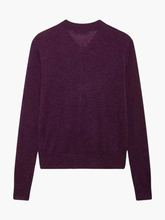 EB | Damen Weicher Strickcardigan mit Bindegürtel und Praktischen Taschen