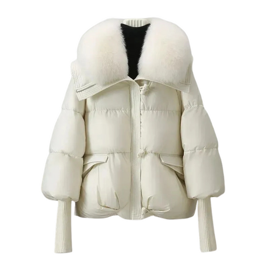 EB | Kunstfellkragen Puffer
