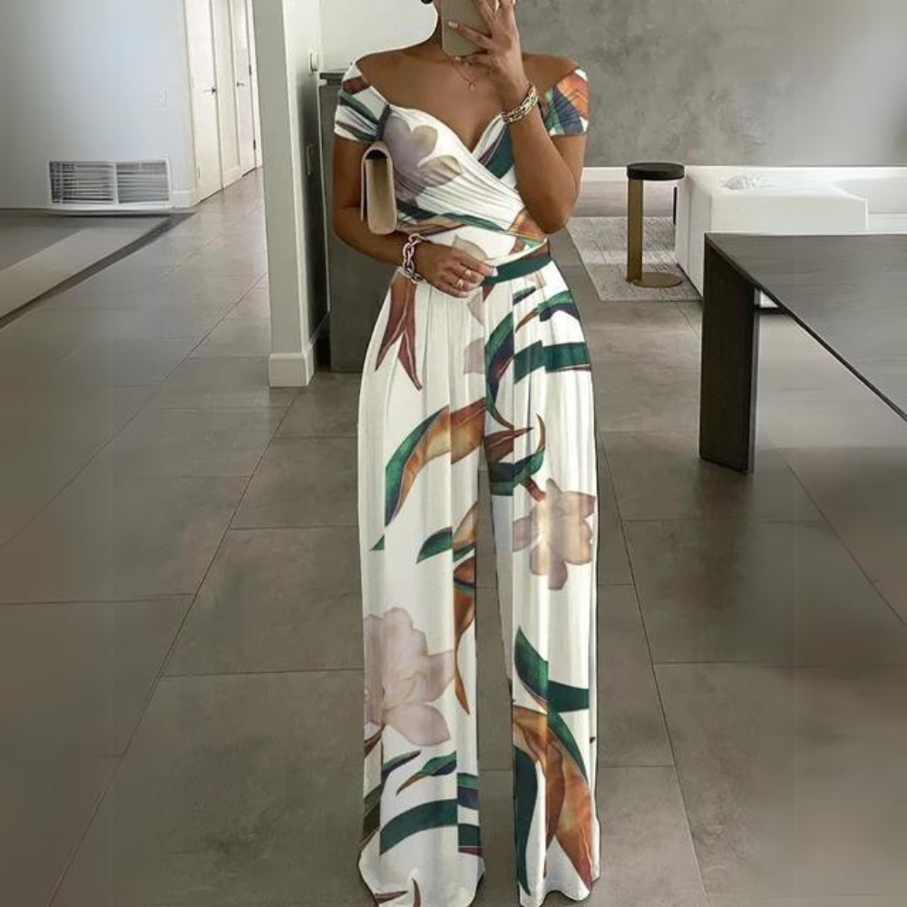 EB | Eleganter Off-Shoulder-Jumpsuit