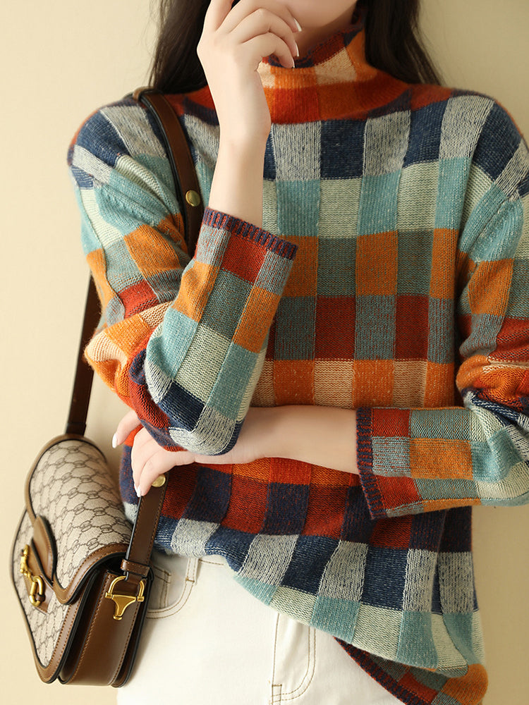 EB | Damen Rollkragenpullover aus 100% Kaschmir mit einem eleganten Schnitt