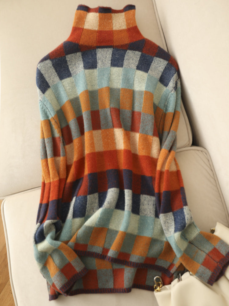 EB | Damen Rollkragenpullover aus 100% Kaschmir mit einem eleganten Schnitt
