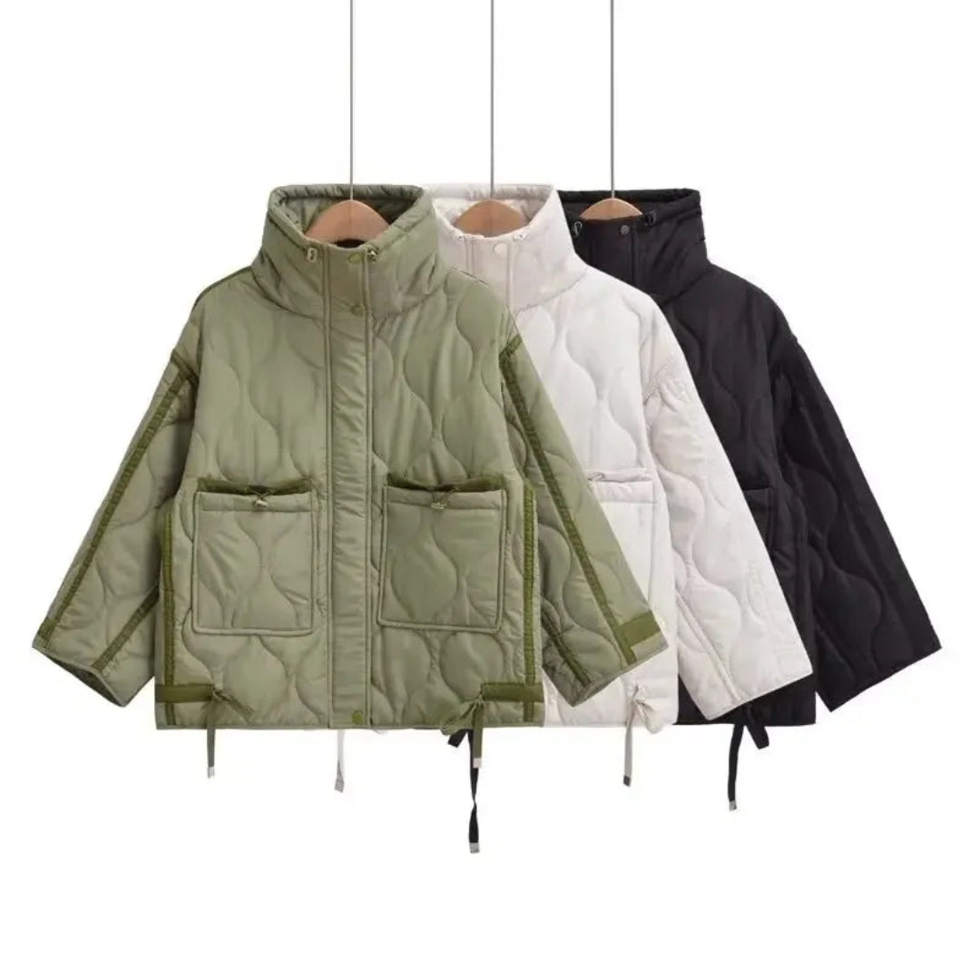 EB | Damen-Daunenjacke mit Stehkragen