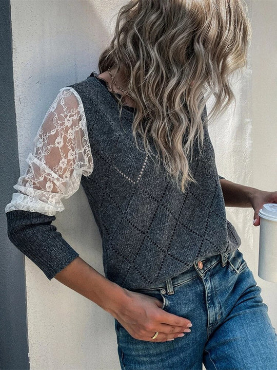 EB | V-Ausschnitt Top für Damen