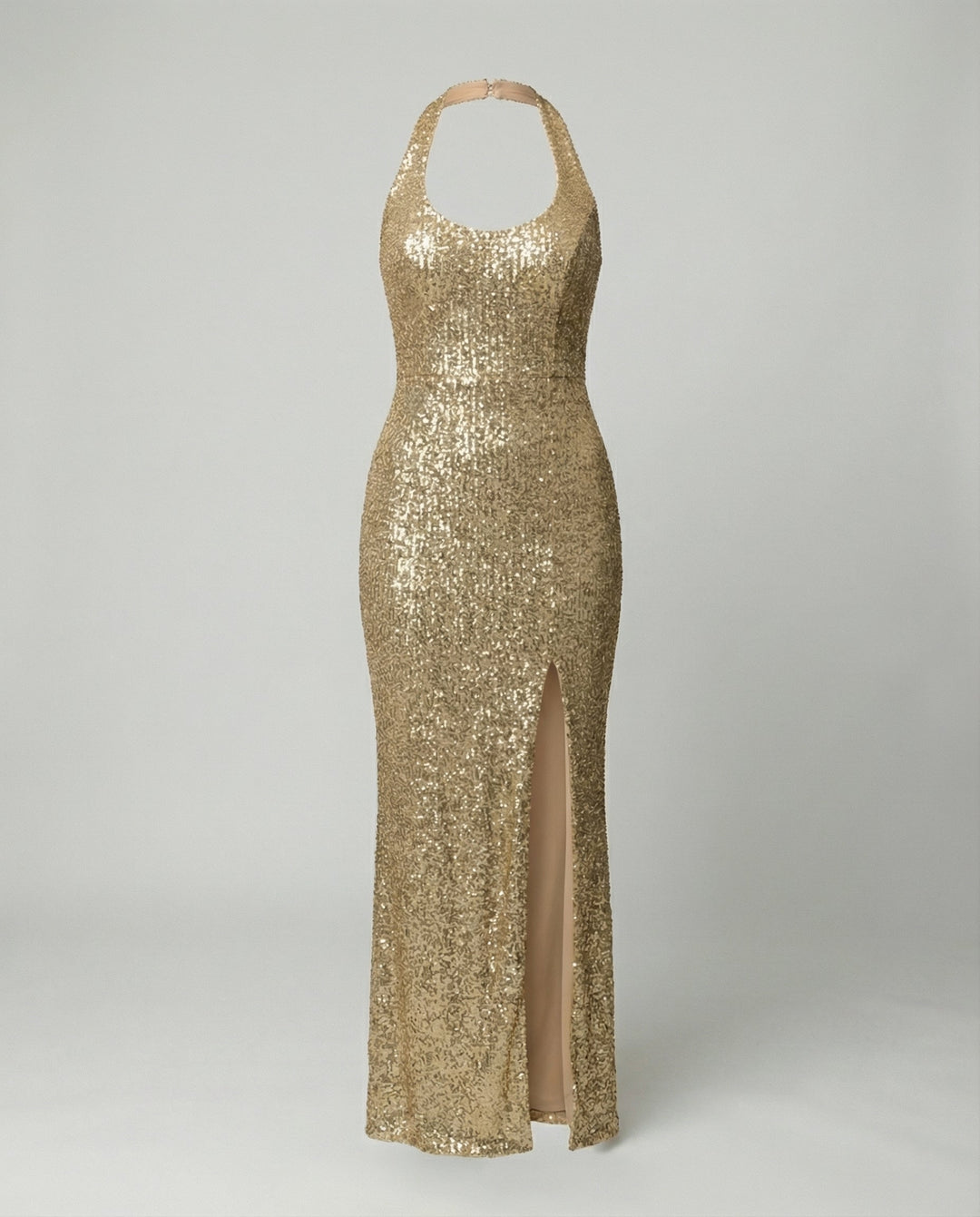 Stylisches Kleid Hoher Schlitz | EB