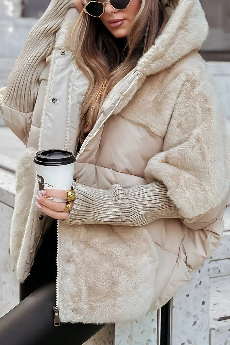 EB | Damen Winterjacke - Warme Lange Winterjacke
