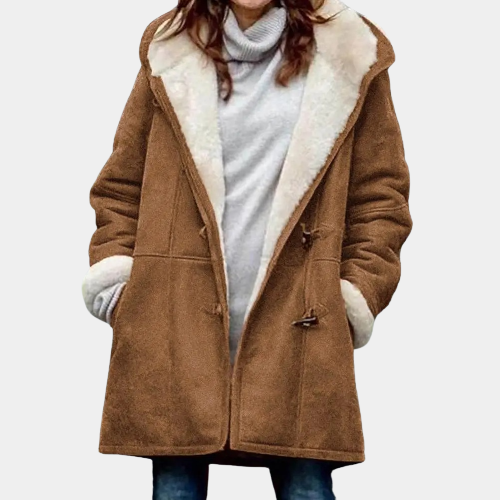 EB | Damenjacke mit Kapuze für den Winter