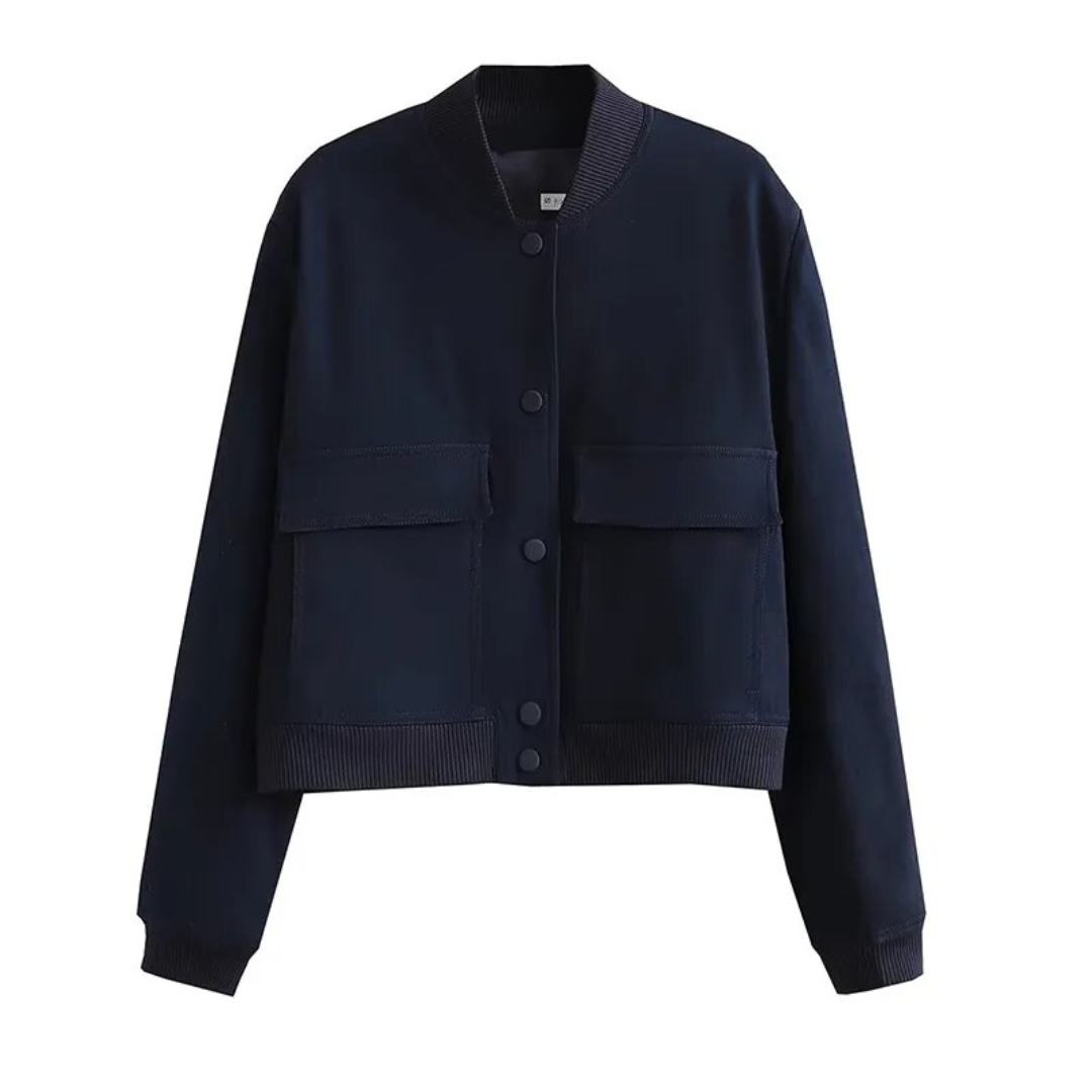 EB | Gekürzte Varsity Jacke - Stilvoll & Lässig