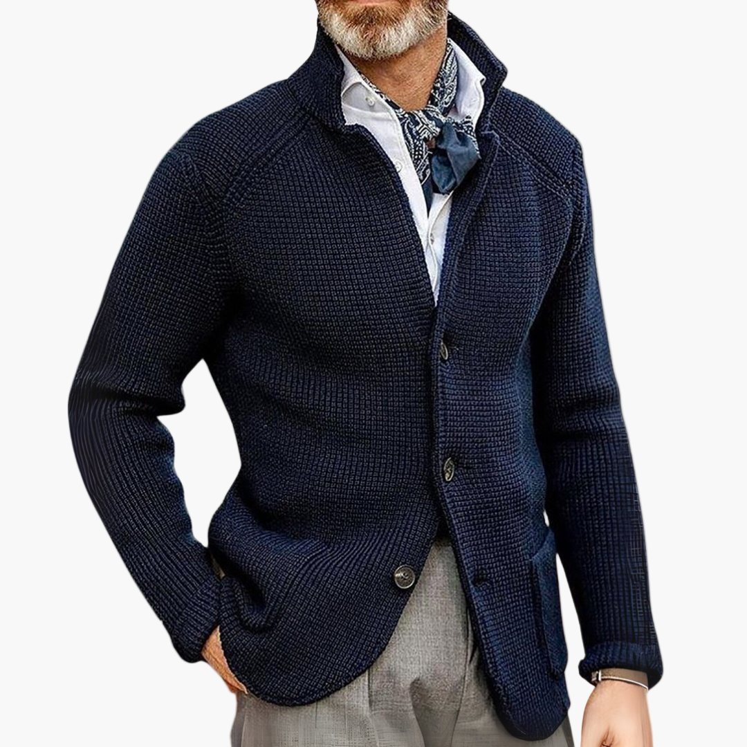 EB | Strickjacke - Klassischer Cardigan für Business & Freizeit, Stilvoller Komfort