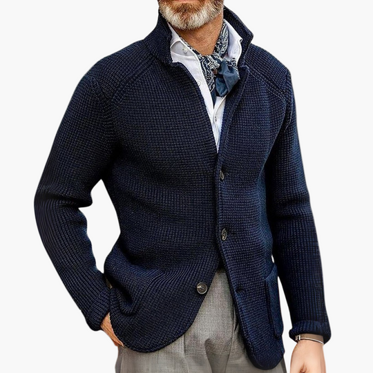EB | Strickjacke - Klassischer Cardigan für Business & Freizeit, Stilvoller Komfort