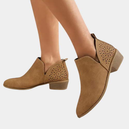 Klassische ausgehöhlte Stiefel für Damen EB