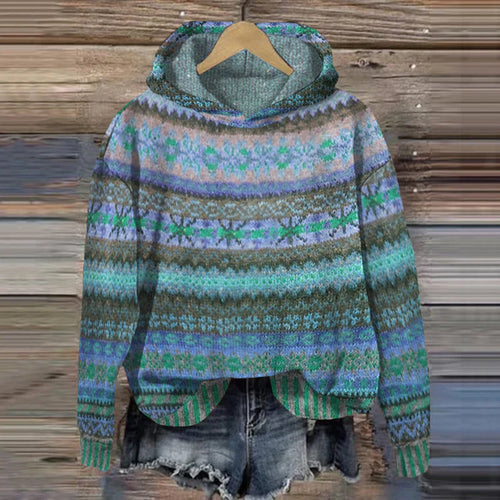 EB | Weinlese Fair Isle Hoody