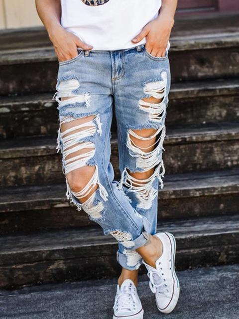 EB | Denim Hole Lose Jeans