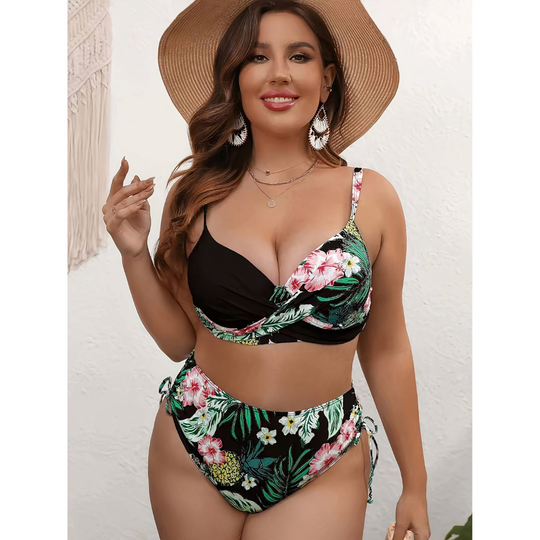 EB | Plus Size Curvy Bikini Set