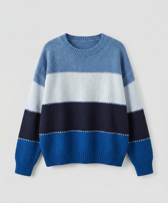 Gestreiftes Damen Sweatshirt | EB