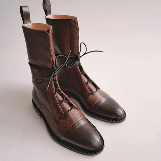 EB | Klassische Vegane Leder Stiefeletten